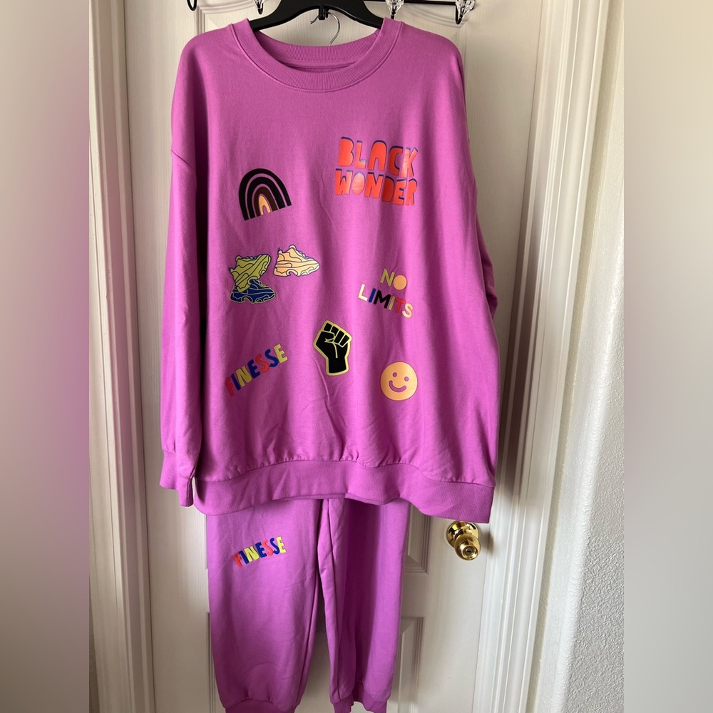 NWOT pink outfit
